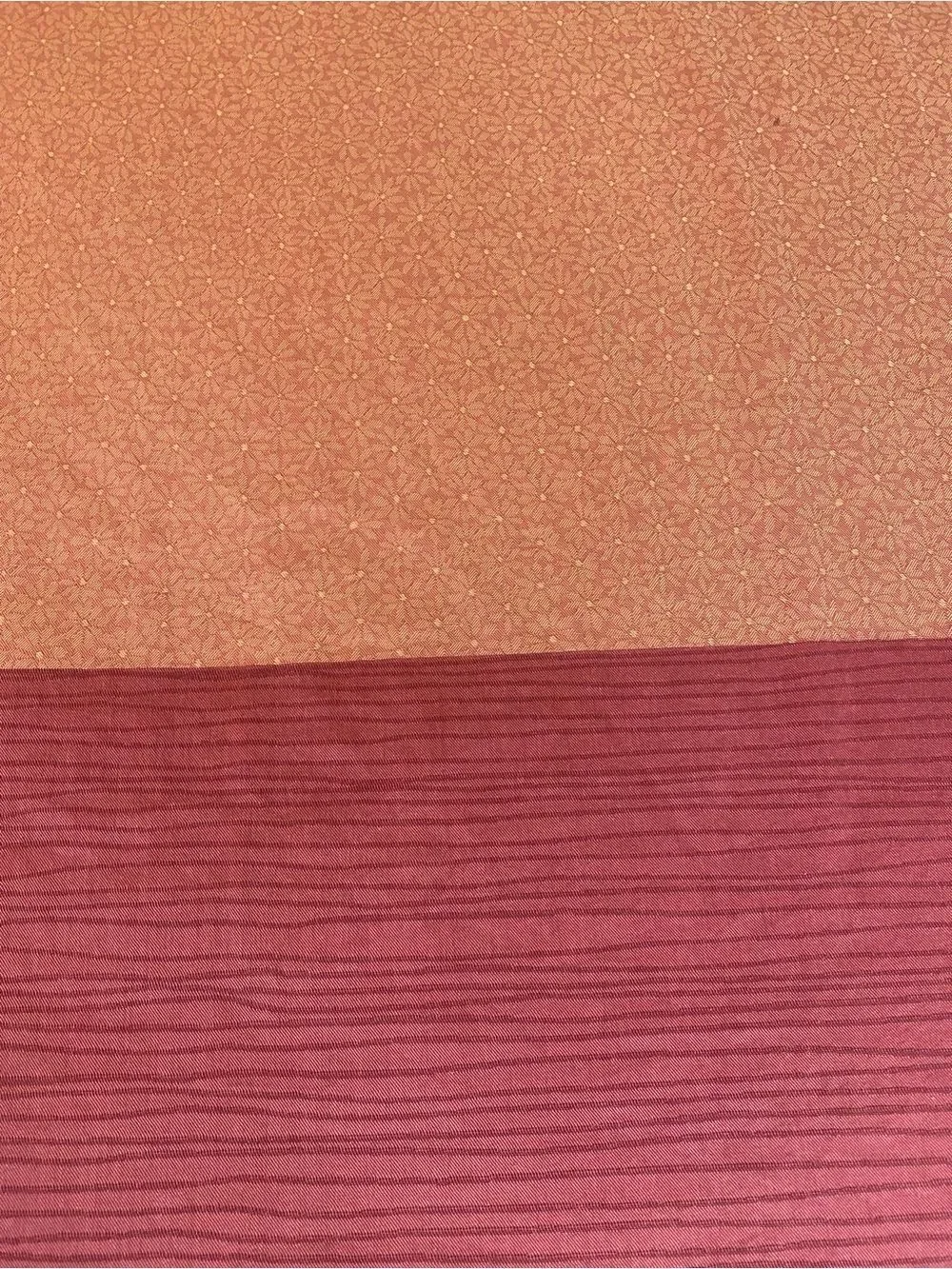 Calvin Klein Striped Comforter in Red and Orange RARE 2007 cotton weave